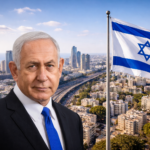 Tel Aviv skyline representing Israel amid ongoing regional tensions